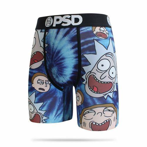 PSD Rick and Morty Tie Dye Heads Boxer Briefs. – NUMARU