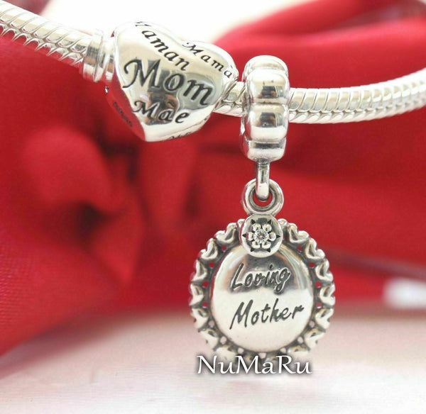 Loving Mother And Mothers Heart Mom Gift Set Charm - vatlieuinphun ,jewelry, beads for charm, beads for charm bracelets, charms for bracelet, beaded jewelry, charm jewelry, charm beads