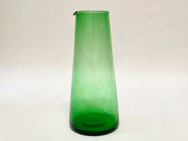 Small Glass Carafe - Green - Home All