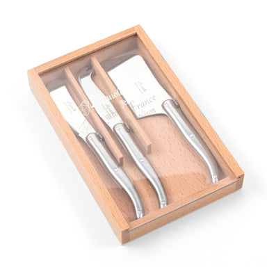 Laguiole 6 Piece Olive Wood Knife Set in Wooden Box – French Dry Goods