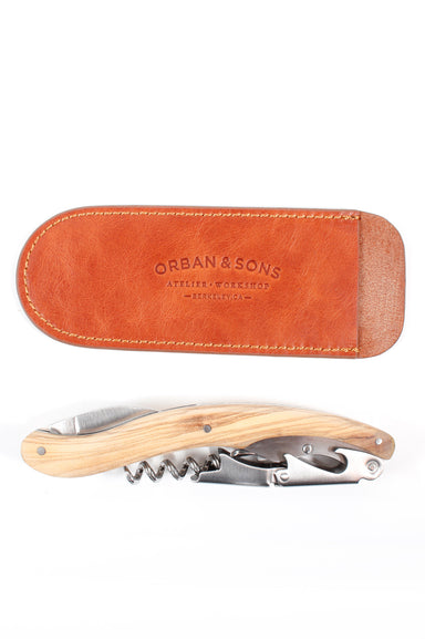 Orban & Sons Chocolate Brown Leather Fish Hook Keychain in Cotton Pouc —  Kiss That Frog