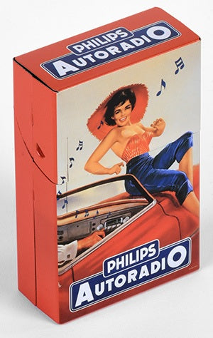 Op maat Een zin Afscheiden Mini Hinged Tin Box Philips Auto Radio — Kiss That Frog