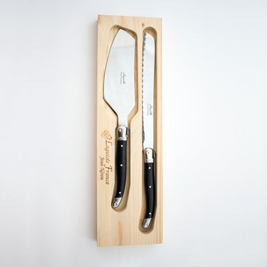 Laguiole - Cutting board and bread knife - Bamboo - Laguiole -  Wineandbarrels A/S