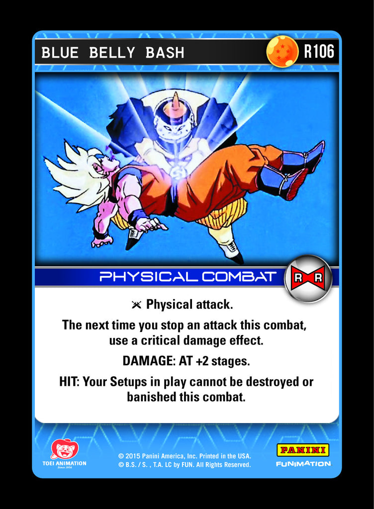 Dbz Ccg R106 Blue Belly Bash Dbz Exchange