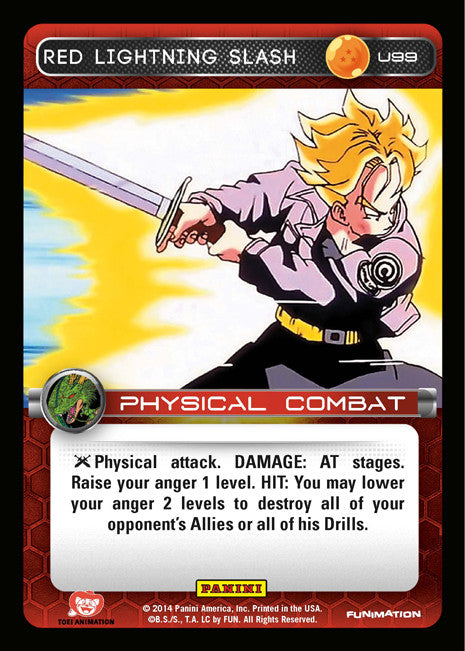 U99 Red Lightning Slash – DBZ Exchange