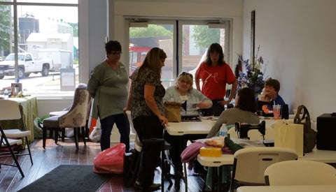 Singer Featherweight Maintenance Workshop Retreat at the Missouri Star Quilt Company