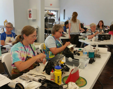 Singer Featherweight Maintenance Workshop Retreat at the Missouri Star Quilt Company