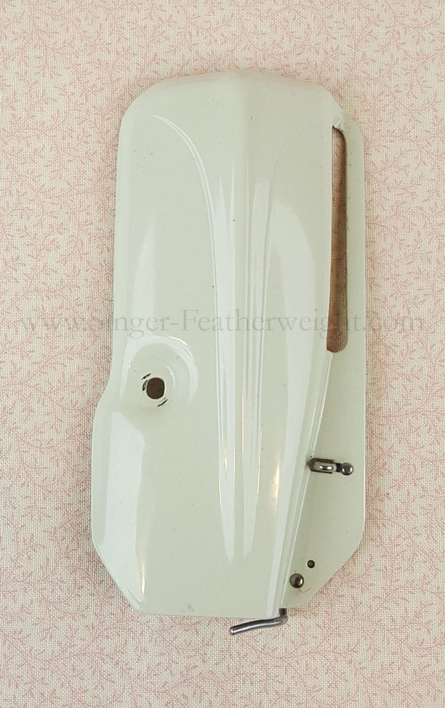 White Singer Featherweight Faceplate