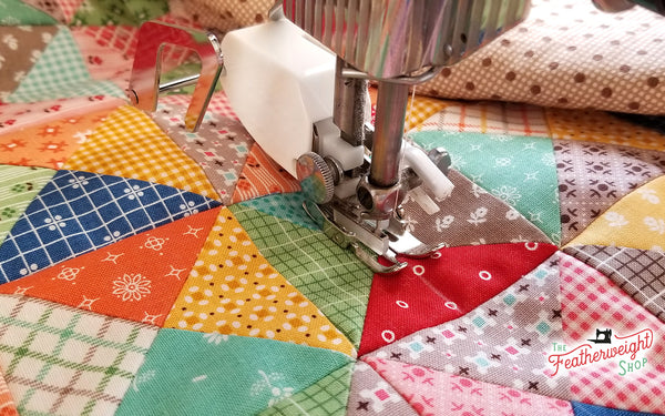 Lori Holt Sewing Machine Cover & Mat for the Singer Featherweight