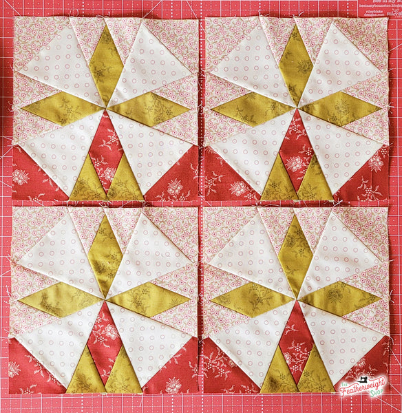 Alaska Quilt Kit - Kaleidoscope Block 2