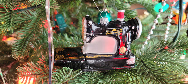 Featherweight Christmas ornament