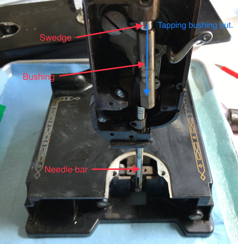 Singer Featherweight Needlebar and Bushing