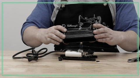 REWIRING SINGER CORD PART 1: How to Rewire a Vintage Singer Single Lead  Sewing Machine Cord 