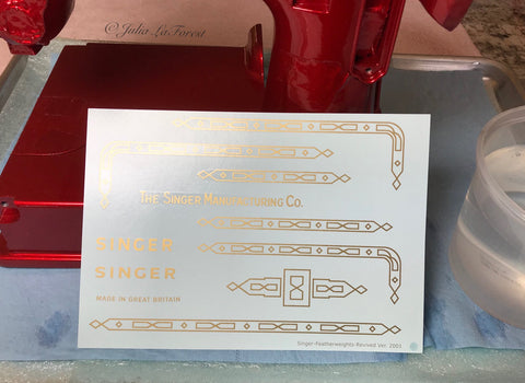 Featherweight Shop Decals