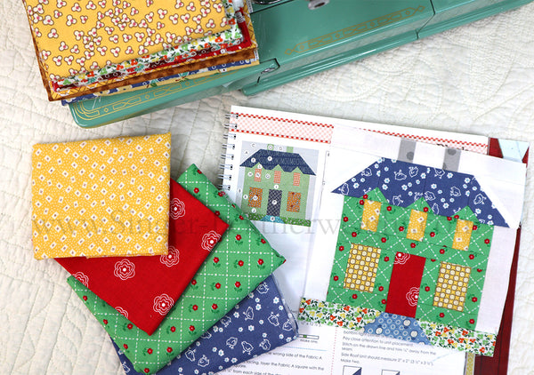 Lori Holt Farm Girl Vintage Quilt - Sew Along with the Featherweight Shop