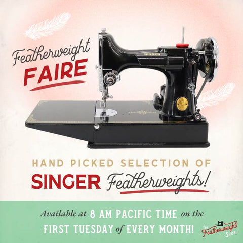 Singer Featherweight 221 222K Walking Foot, Even Feed – The Singer  Featherweight Shop