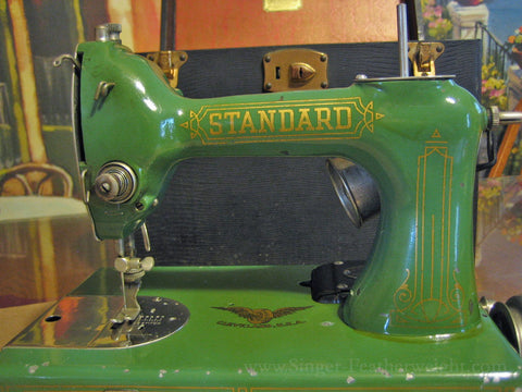 Standard "Featherweight" Sewing Machine - photo courtesy of JJ & Leo of The Featherweight Factory