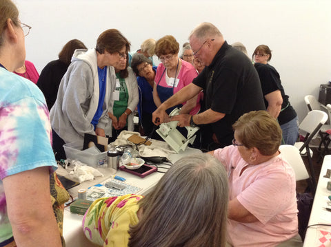 Singer Featherweight Maintenance Workshop Retreat at the Missouri Star Quilt Company