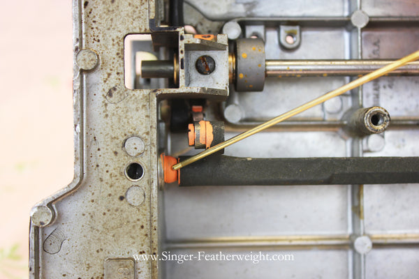 How and Where to Oil the Singer Featherweight 221 Sewing Machine