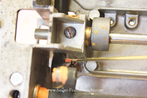 How and Where to Oil the Singer Featherweight 221 Sewing Machine