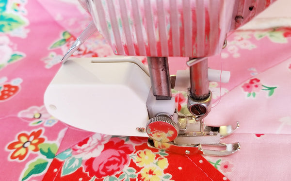 Walking Foot Quilting on a Singer Featherweight 221 or 222