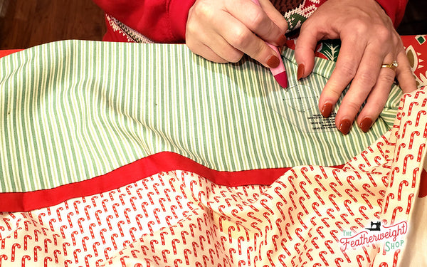 Making a Santa Sack from a Standard Pillow Case