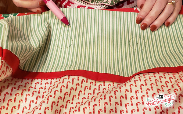 Making a Santa Sack from a Standard Pillow Case