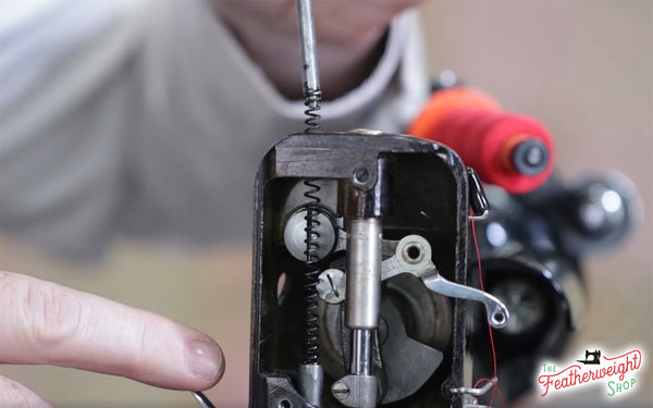 Presser Foot Pressure Tutorial on the Singer Featherweight 221 222