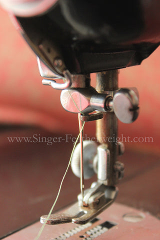 Threading a Singer Featherweight (Getting to Know Your