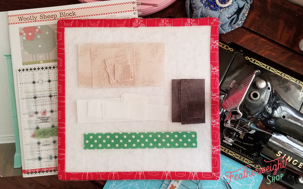 Farm Girl Vintage Sampler Quilt Sew Along with the Featherweight Shop