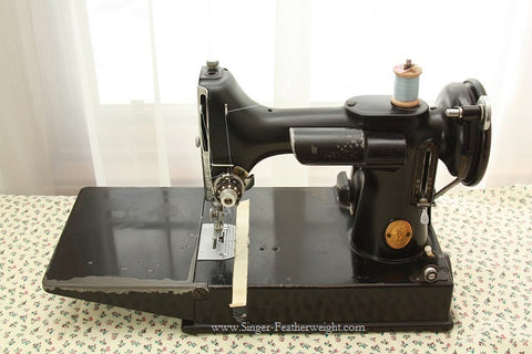 Singer Featherweight 221 Sewing Machine - "Adele" well-used machine