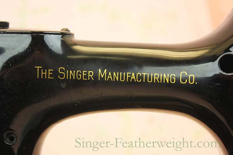 Singer Featherweight 221 Late Arm Decal