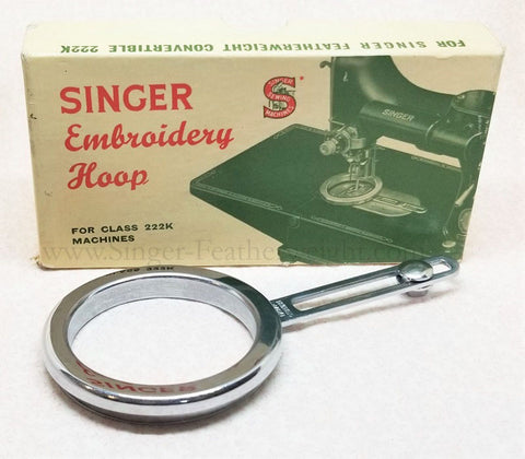 Singer Featherweight 221 Embroidery & Darning Foot – The Singer  Featherweight Shop