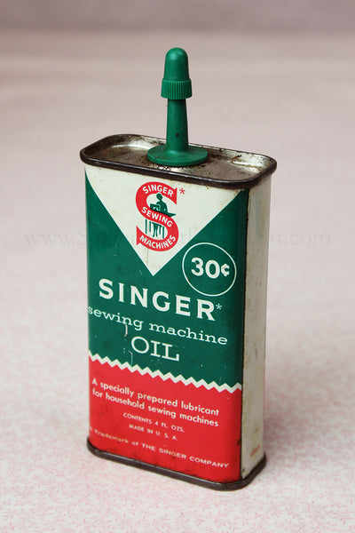 Oil Can, Vintage Singer – The Singer Featherweight Shop