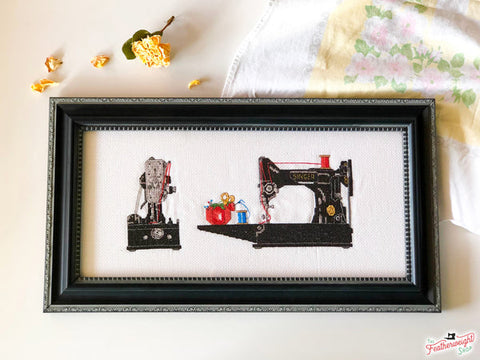 Cross Stitch Pattern - Vintage Sewing Machine