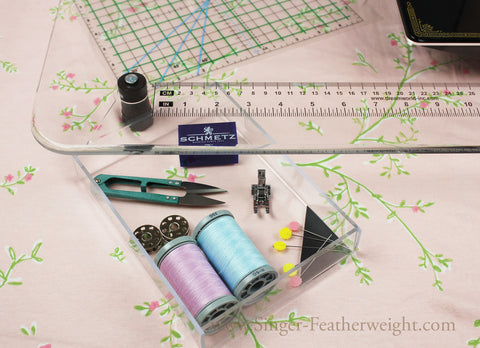 Sew Steady CLEAR Singer 301 Table Extension + BAG - LONGBED – The Singer  Featherweight Shop