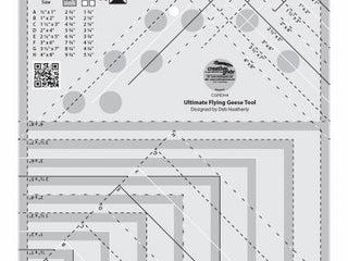 creative grids flying geese ruler