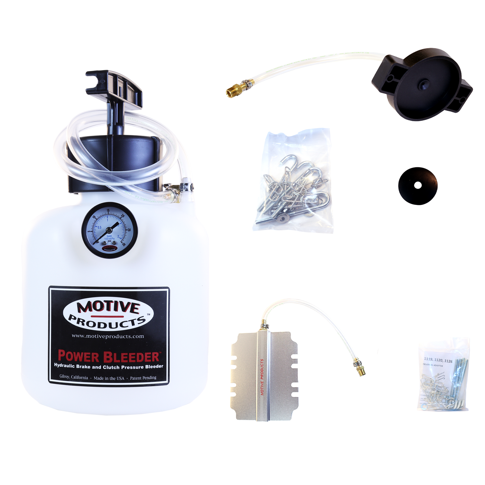 0250 Universal Brake Bleeder Kit - Motive Products