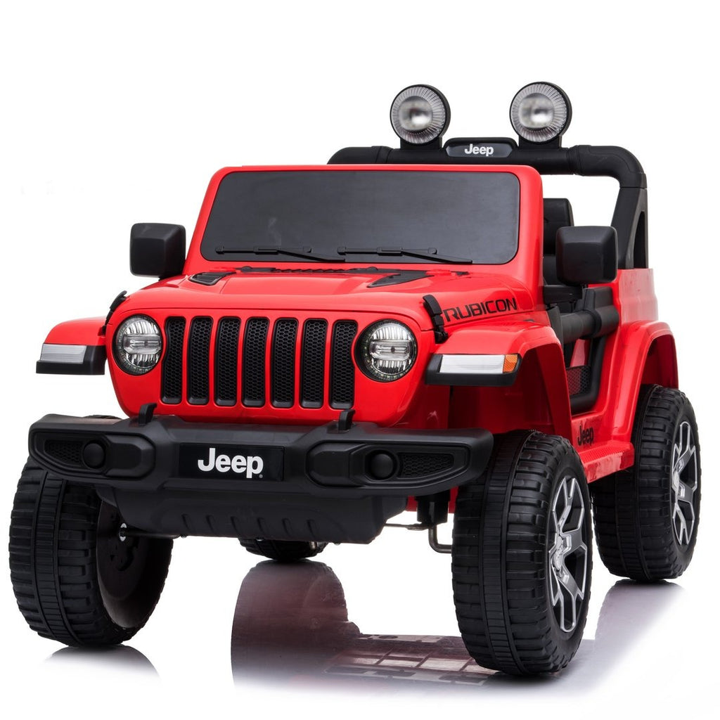 red jeep ride on