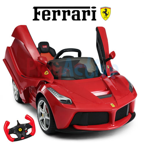 kids ride on ferrari