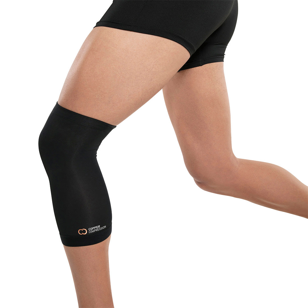 Copper Joe Full Leg Compression Sleeve - Support for Knee, Thigh, Calf,  Arthritis, Running and Basketball. Single Leg Pant - Small