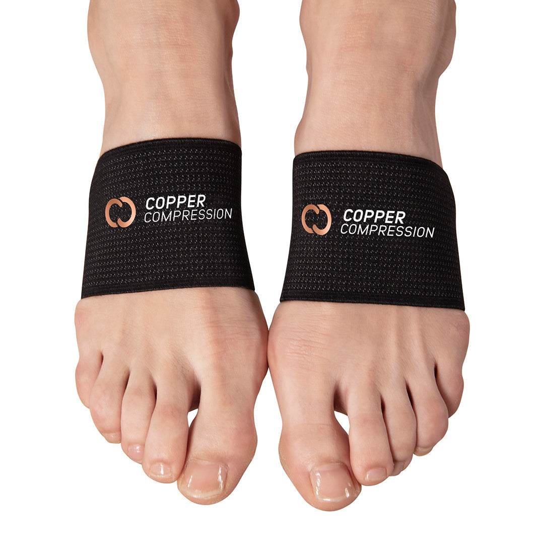 Foot Arch Support - Copper-Infused for Arthritis Pain Relief & Copper ...