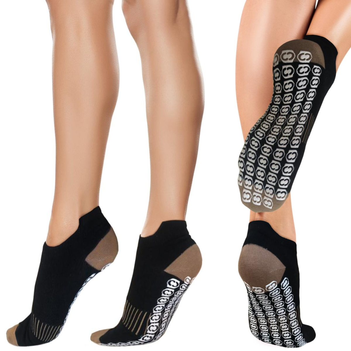 compression socks with grippers