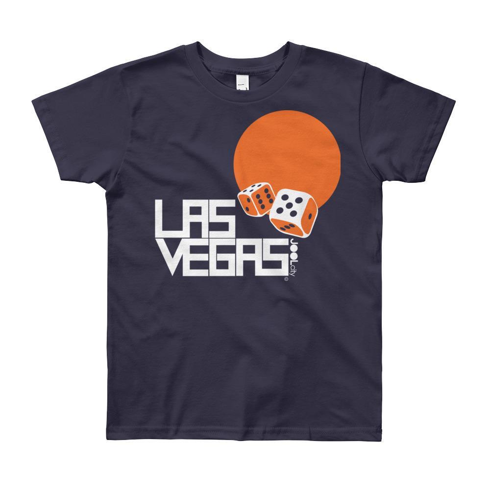 Las Vegas Dice Roll Short Sleeve Youth T-shirt T-Shirt Navy / 12yrs designed by JOOLcity