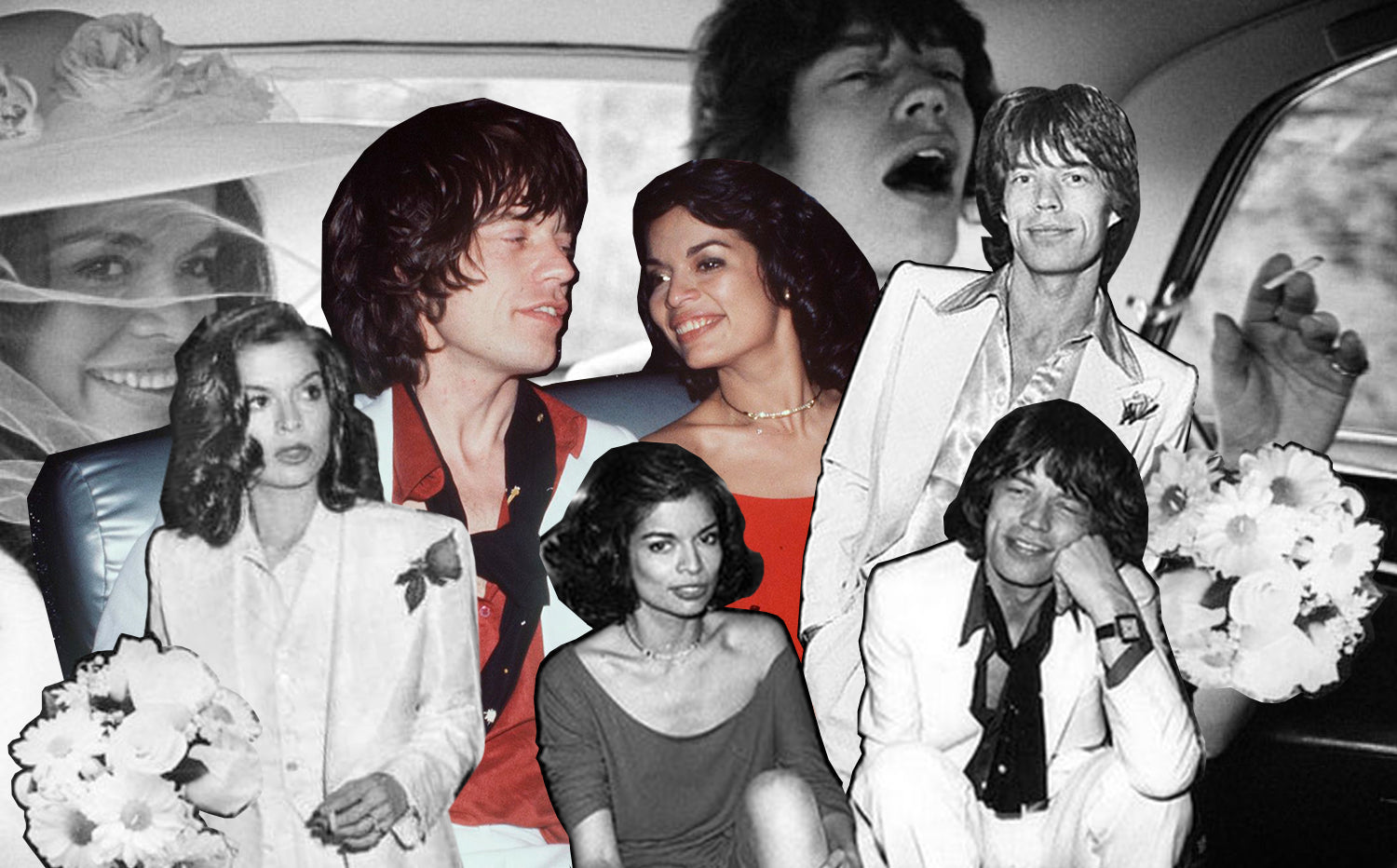 Bianca and Mick Jagger. â€“ Maniamania
