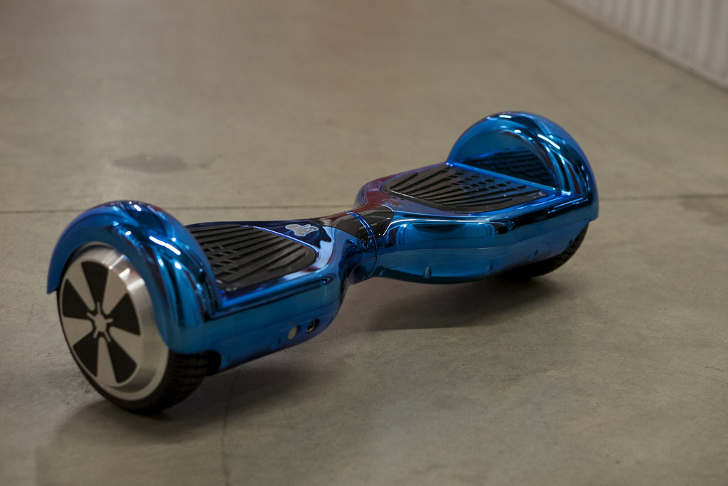 blue hoverboard