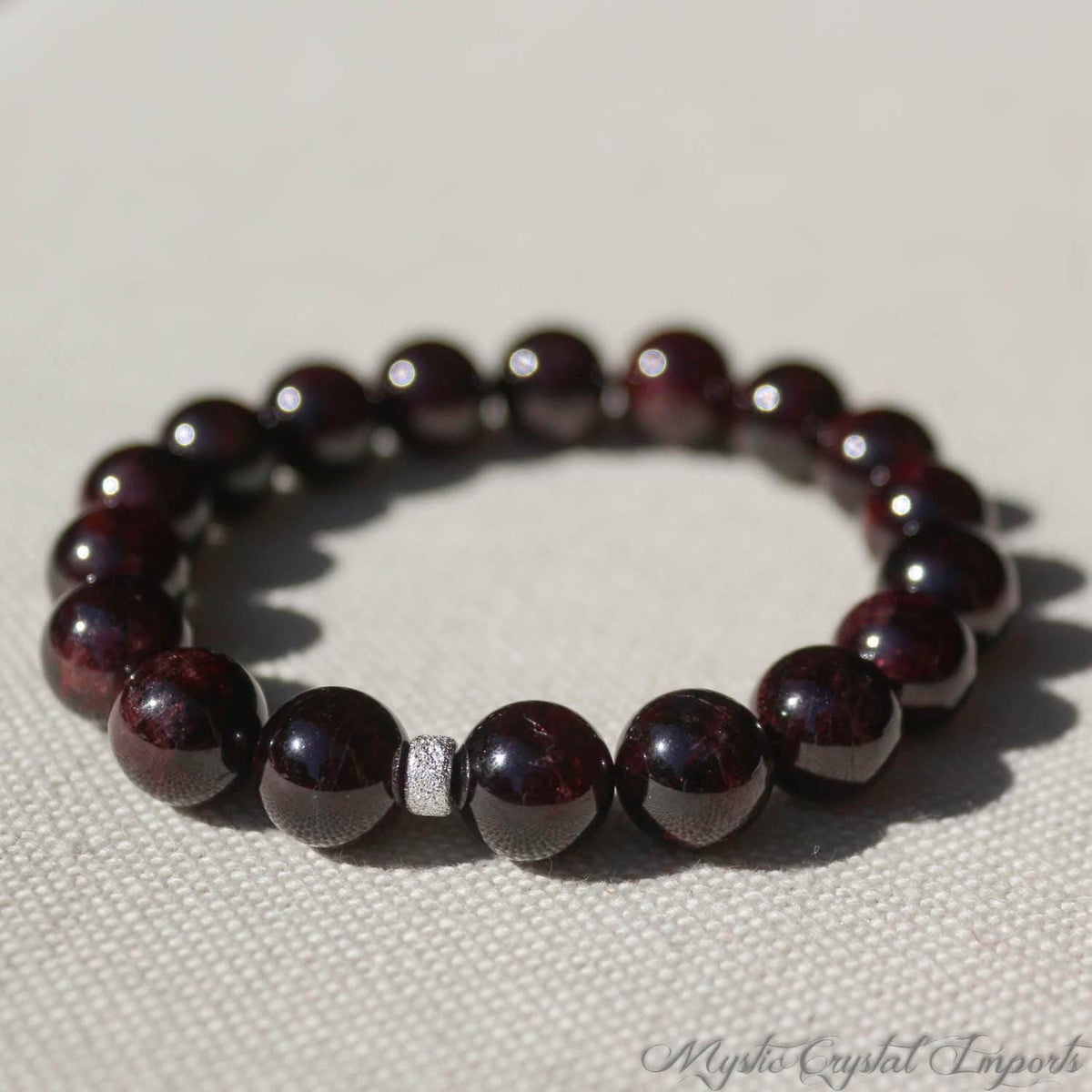 Deep Red Garnet Bracelet – Mystic Crystal Imports