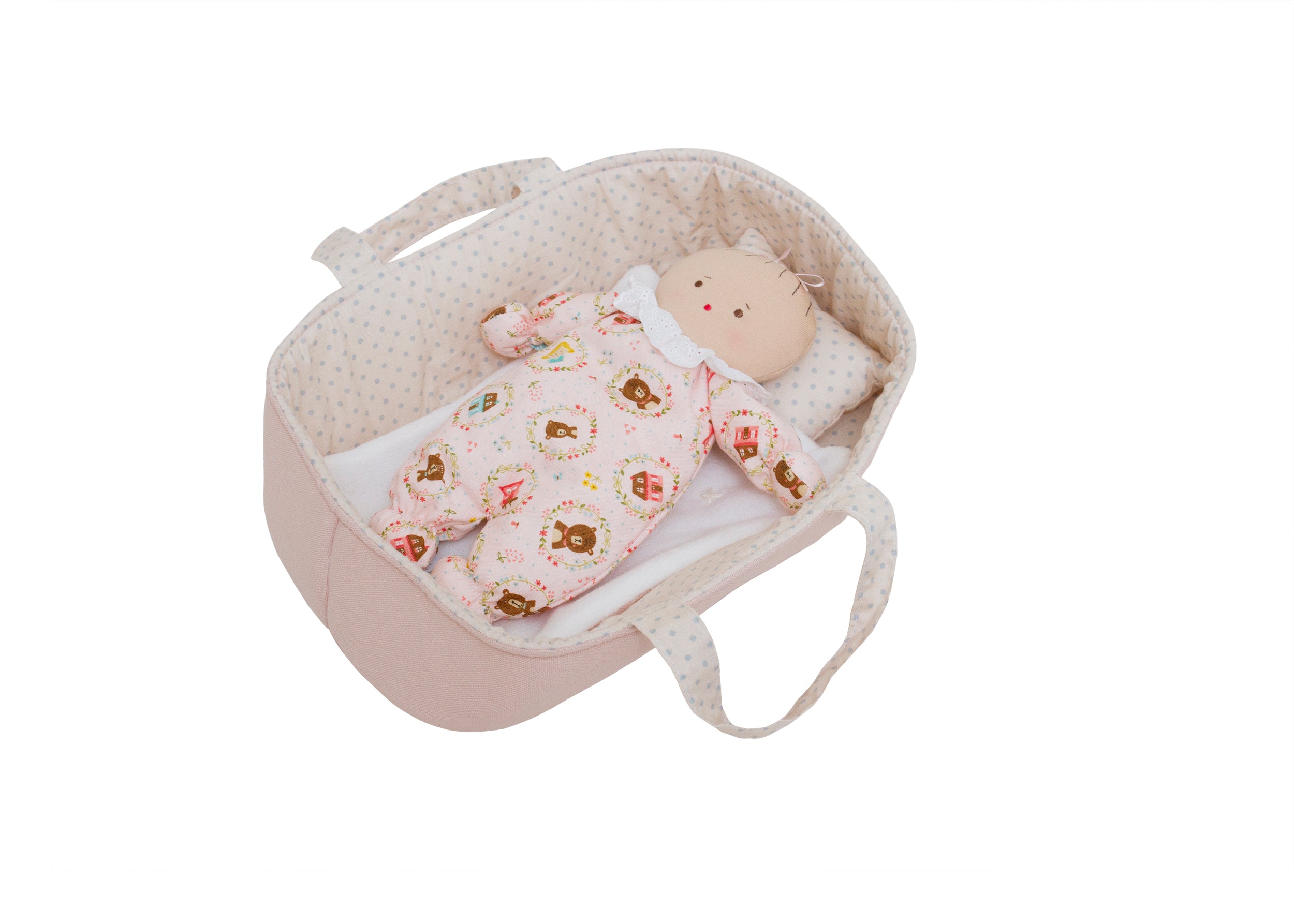 baby doll with carrier set