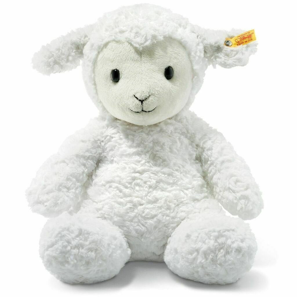 large stuffed sheep