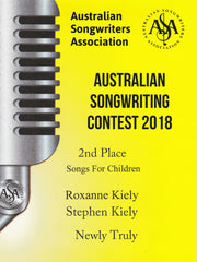 Australian Songwriters Association 2017 Song Comp 2nd Place Newly Truly by Busy Izzy and Friends